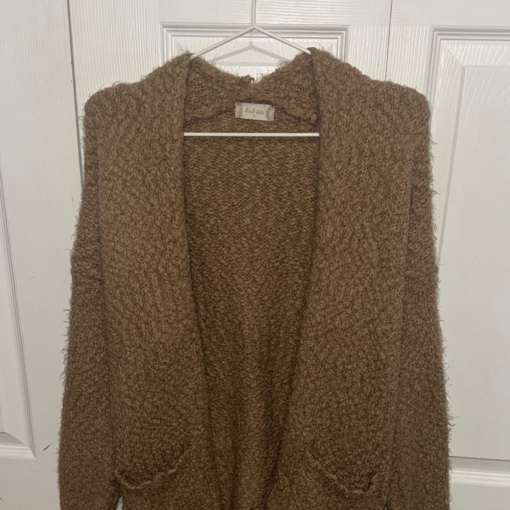 Altar'd State Cozy Brown Cardigan